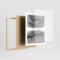 Plakat w ramie 40x50 - Architektura 3D - architektura, 3D - rama drewno