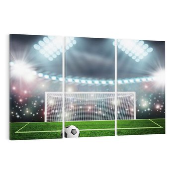 Obraz na płótnie 120x80 - Strzał do bramki - piłka, nożna