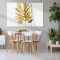 Obraz na płótnie 120x80 - Ponadczasowy Urok - złote, liście