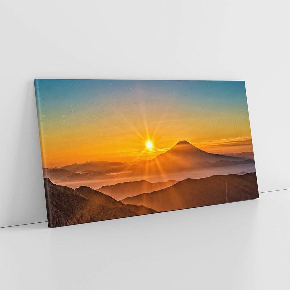 Obraz na płótnie 120x60 - Malownicze góry piękno krajobrazu - góry, krajobraz