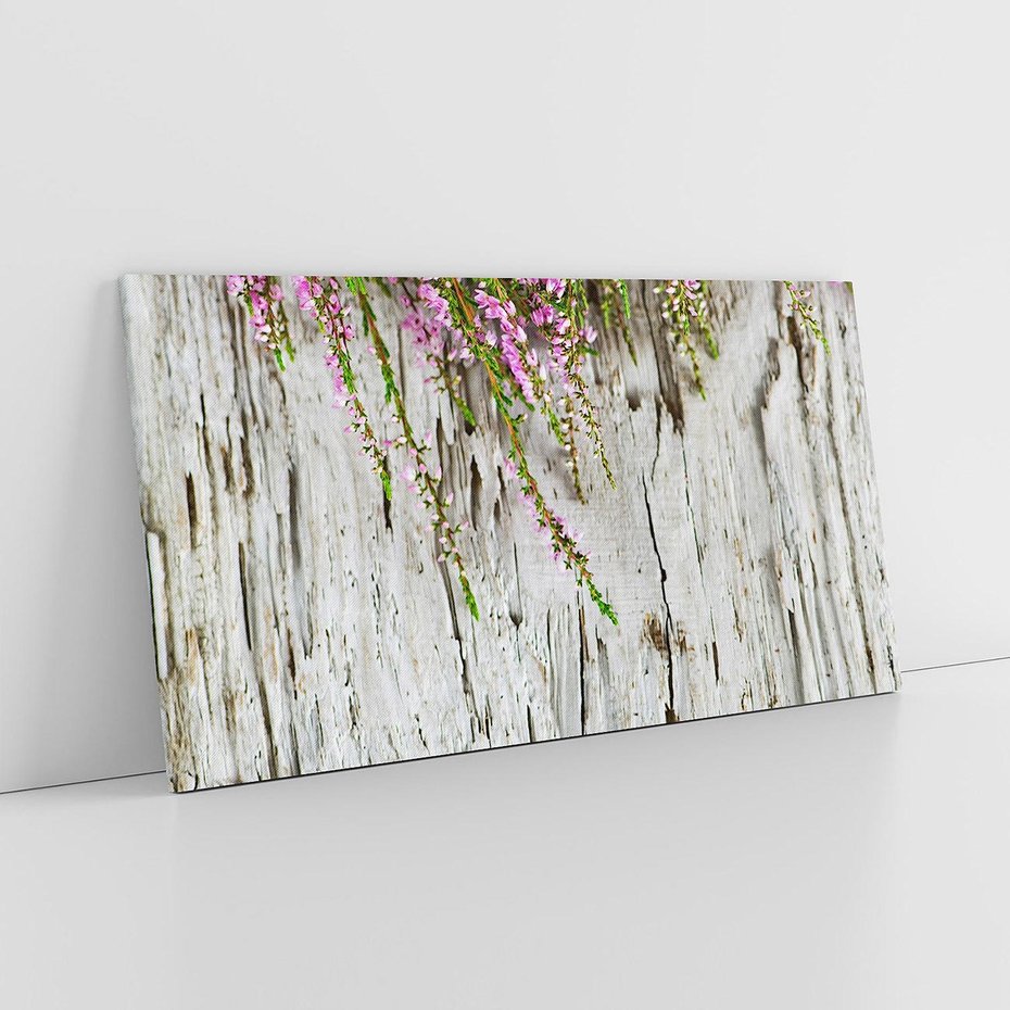 Obraz na płótnie 140x70 - Fioletowe Wrzosy - wrzosy, fiolet