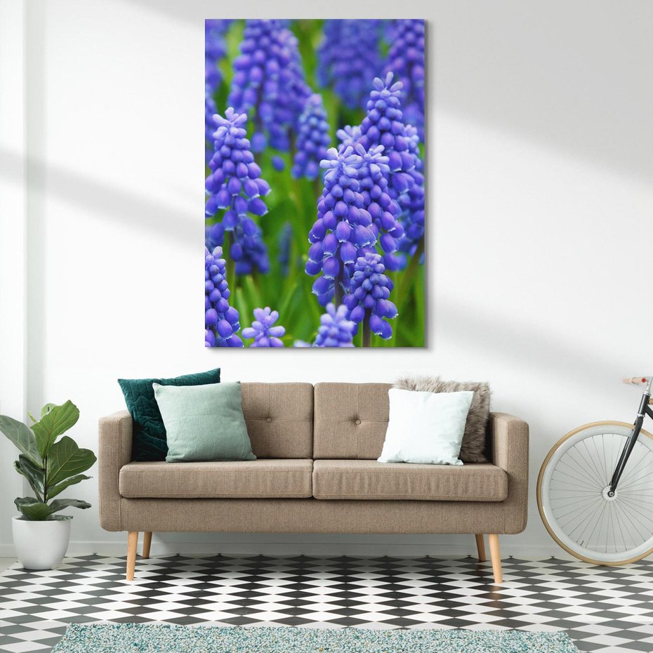 Obraz na płótnie 80x120 - Urok Lawendy - lawenda, kwiat