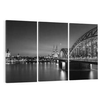 Obraz na płótnie 120x80 - Harmonia architektury - most, Niemcy