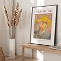 Plakat bez ramy 30x40 - Autoportret van Gogha - van gogh, autoportret