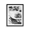Plakat w ramie 30x40 - Makaroniki w Szarości - czarno biała fotografia, plakat - rama czarna