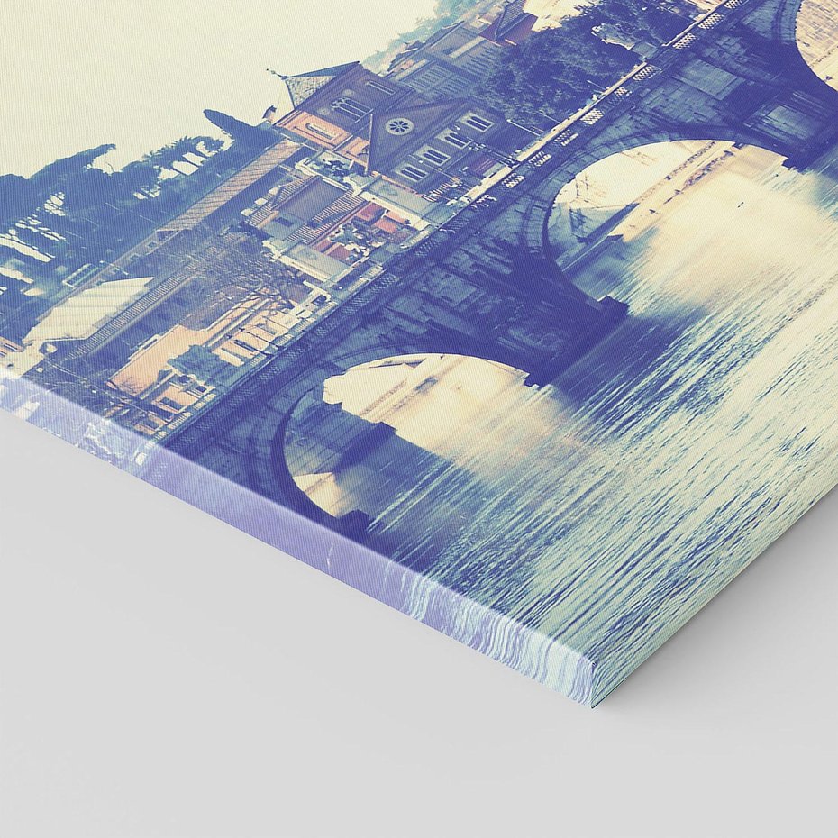 Obraz na płótnie 120x80 - Urok włoskiego miasta - Włochy, miasto