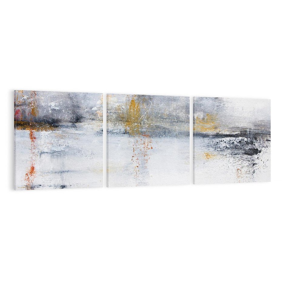 Obraz na płótnie 150x50 - Kontrastujące Chaosy - abstrakcja, kontrast