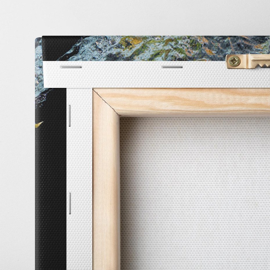 Obraz na płótnie 70x50 - Ananas Egzotyczne Cudo - ananas, owoc