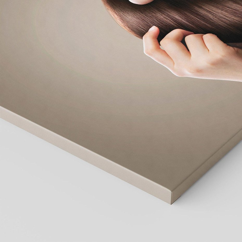 Obraz na płótnie 60x60 - Piękno fryzury - włosy, fryzura