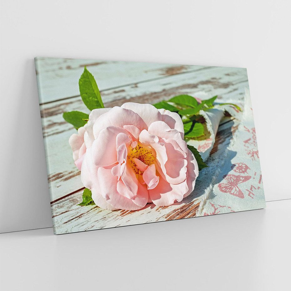 Obraz na płótnie 70x50 - Róża: symbol miłości i piękna - róża, kwiat