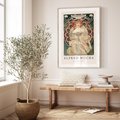 Plakat w ramie 40x50 - Piękno Art Nouveau - plakat, obraz - rama drewno