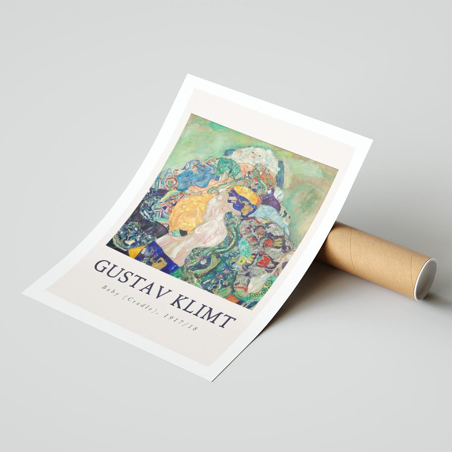 Plakat bez ramy 40x50 - Sztuka z Reprodukcją G. Klimta - Gustav Klimt, reprodukcja