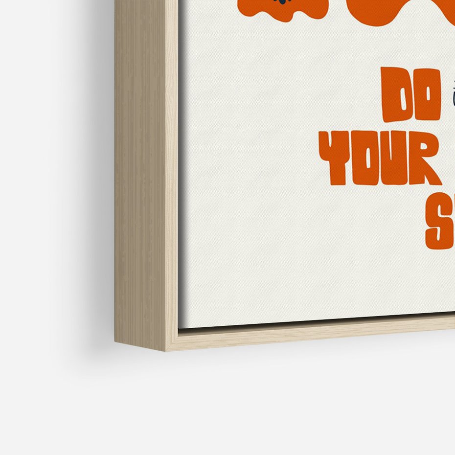 Obraz w ramie 50x70 - Taniec Kolorowych Promieni - self care, kompozycja kwiaty - rama drewno