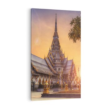 Obraz na płótnie 50x70 - Klasztor: Spokój Wschodnich Przestrzeni - klasztor, Azja