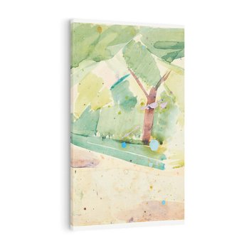 Obraz na płótnie 80x120 - "Color study Langelinie" Edvard Weie - Reprodukcja - reprodukcja, obraz na płótnie