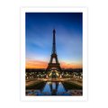 Plakat bez ramy 40x50 - Wieża Eiffla w Innej Odsłonie - wieża, Eiffla