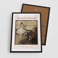 Plakat w ramie 50x70 - Klasyka Baletu - Edgar Degas, reprodukcja obrazu - rama czarna
