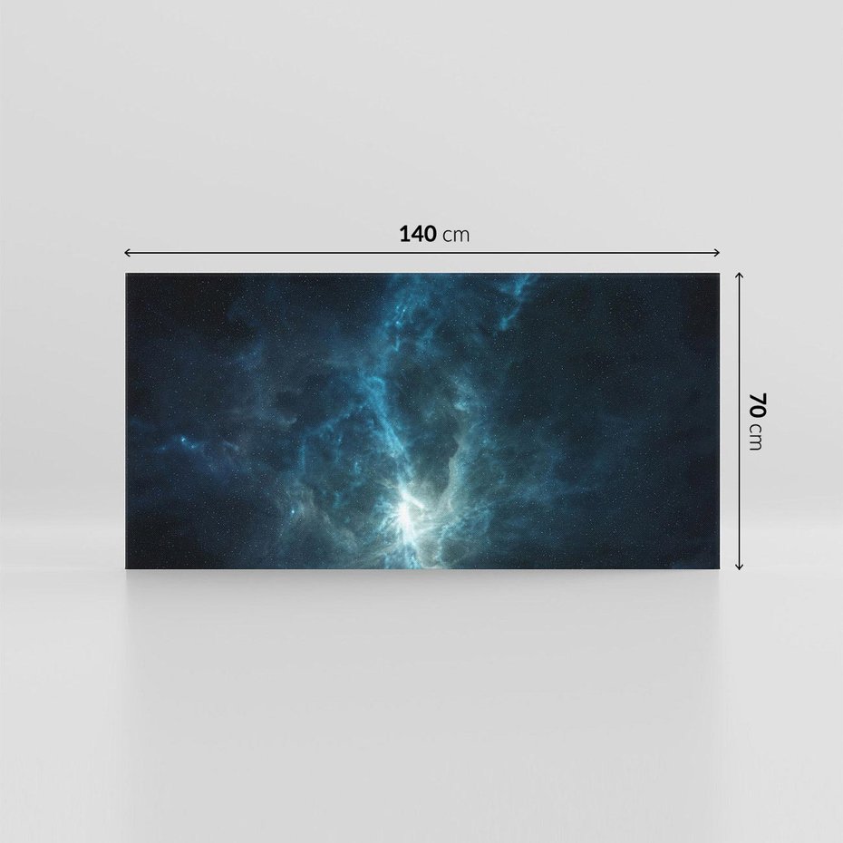 Obraz na płótnie 140x70 - Wędrówka przez galaktyki - ziemia, kosmos