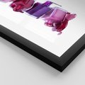 Plakat w ramie 50x70 - Kolorowe Paznokcie - lakiery, do paznokci - rama czarna