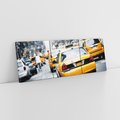 Obraz na płótnie 120x40 - Wszystkie światła prowadzą do Nowego Jorku - TAXI, NY