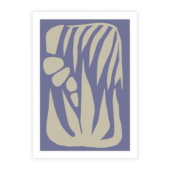 Plakat bez ramy 21x30 - Kształty Niewidzialnych Granic - abstrakcyjna sztuka, skandynawski styl