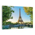 Obraz na płótnie 120x80 - Wieża Eiffla w blasku - Paryż, Francja