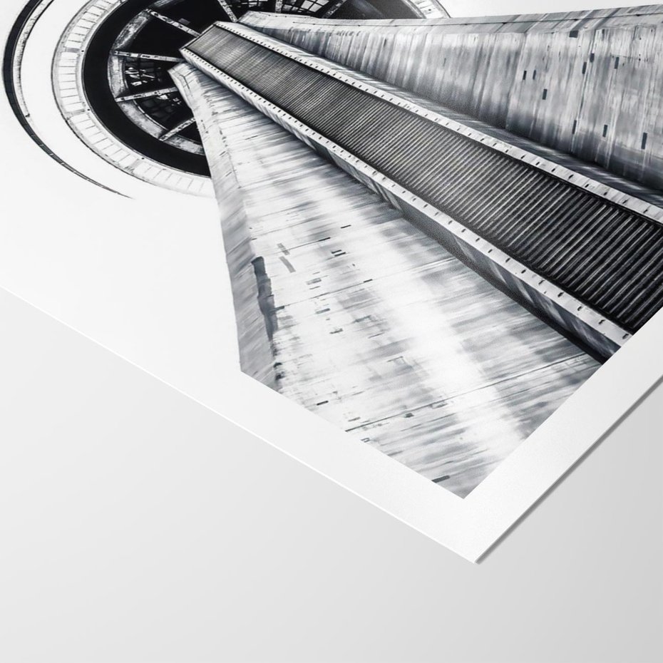 Plakat bez ramy 21x30 - Perspektywa Wieży - architektura, wieża