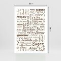 Plakat bez ramy 21x30 - Kawa w Stylu Coffee - kawa, coffee