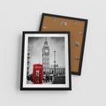 Plakat w ramie 40x50 - Ikoniczny Big Ben w Londynie - Big Ben, Londyn - rama czarna
