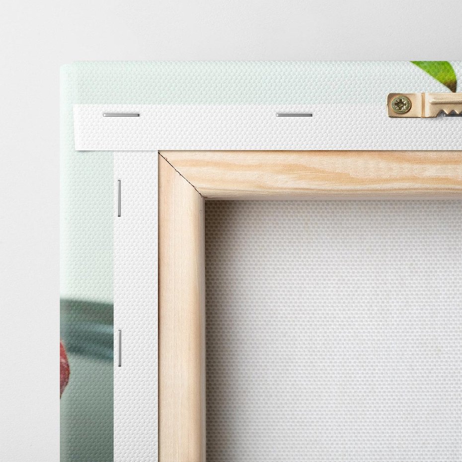 Obraz na płótnie 120x60 - Truskawka Słodki Nurt - truskawka, owoce