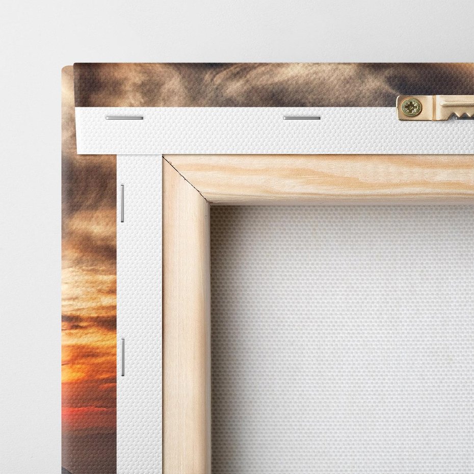 Obraz na płótnie 120x60 - Górski pejzaż w harmonii - góry, krajobraz