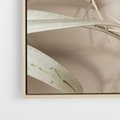 Obraz w ramie 50x70 - Boho urok suchych liści - suche, liście - rama drewno
