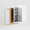 Plakat w ramie 50x70 - Odkryj głębię sztuki - graficzne, 3D - rama drewno