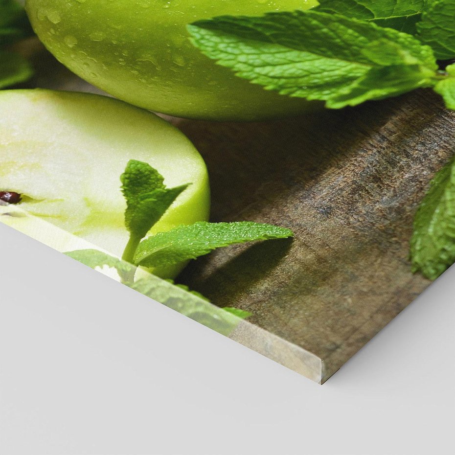 Obraz na płótnie 70x100 - Jabłkowa kolorystyka - jabłka, owoce