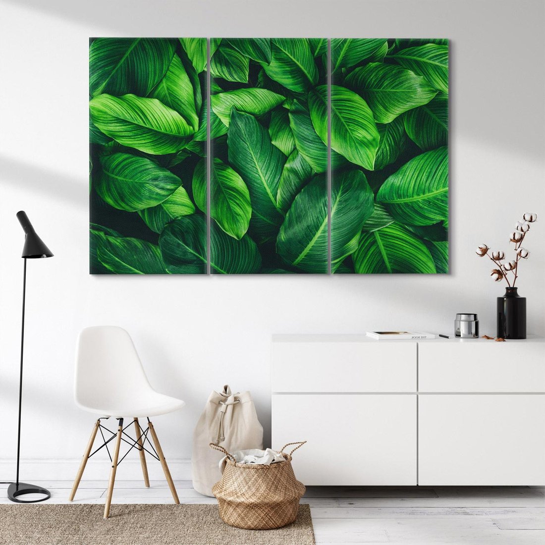 Obraz na płótnie 120x80 - Palma Liście Kwiat - palma, liście