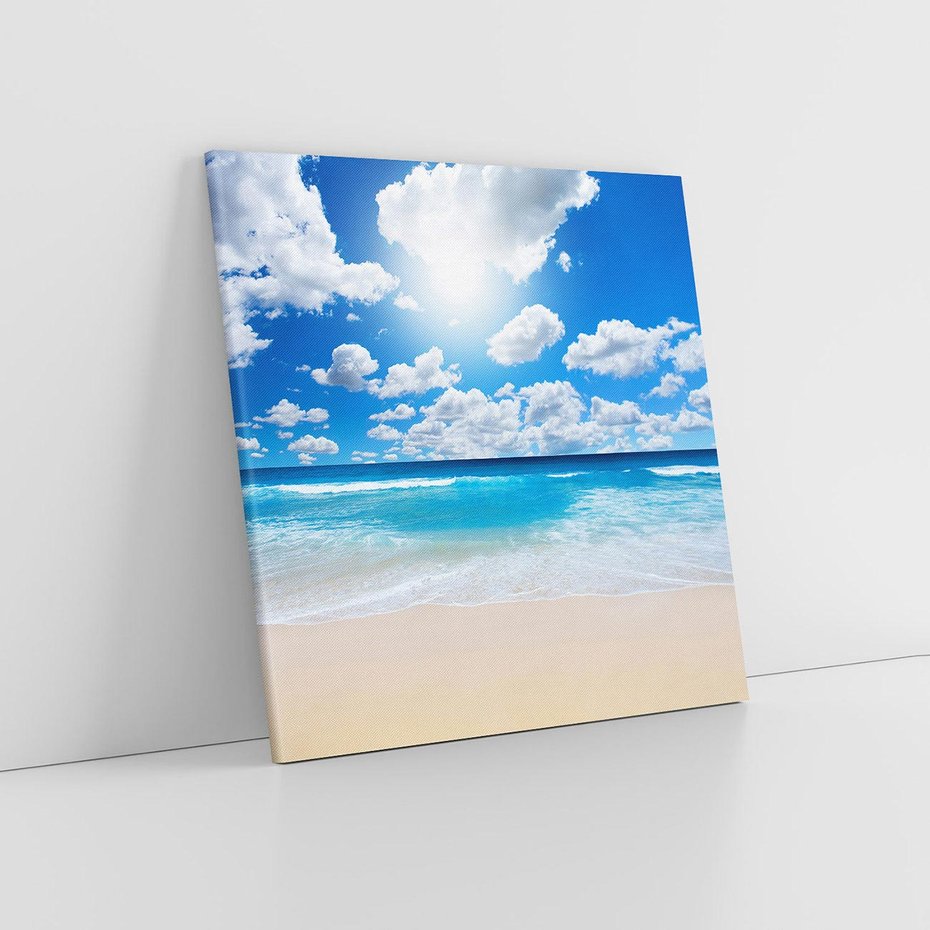 Obraz na płótnie 30x30 - Wakacyjna plaża - plaża, wakacje