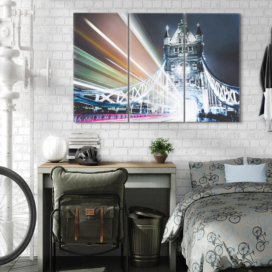 Obraz na płótnie 120x80 - Tower Bridge - Most w Londynie - Tower Bridge, most