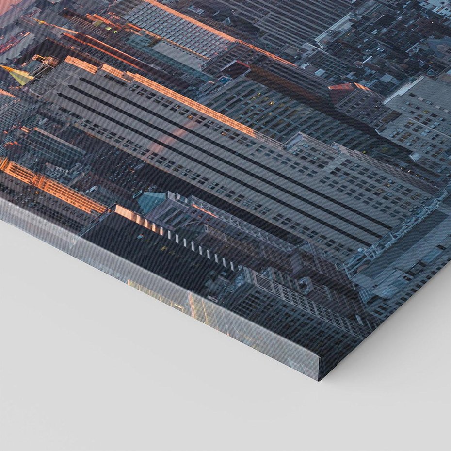 Obraz na płótnie 80x120 - Nowy Jork - Błyskawice Manhattanu - Nowy Jork, Manhattan