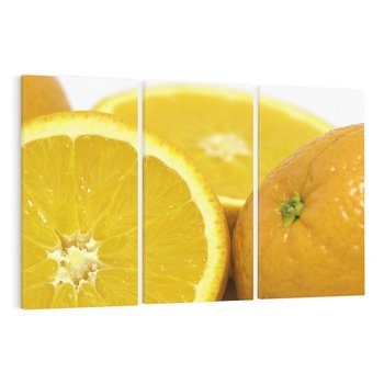 Obraz na płótnie 120x80 - Cytrusy Żywy Zapach Energii - cytruny, owoce