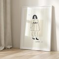 Plakat bez ramy 30x40 - Ekspresja Wewnętrznych Emocji - kobieta, samoakceptacja