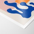 Plakat bez ramy 21x30 - Bezgraniczna Galeria Plam - abstrakcja, nowoczesny plakat