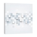 Obraz na płótnie 40x40 - Trójwymiarowe formy geometryczne - geometria, 3D