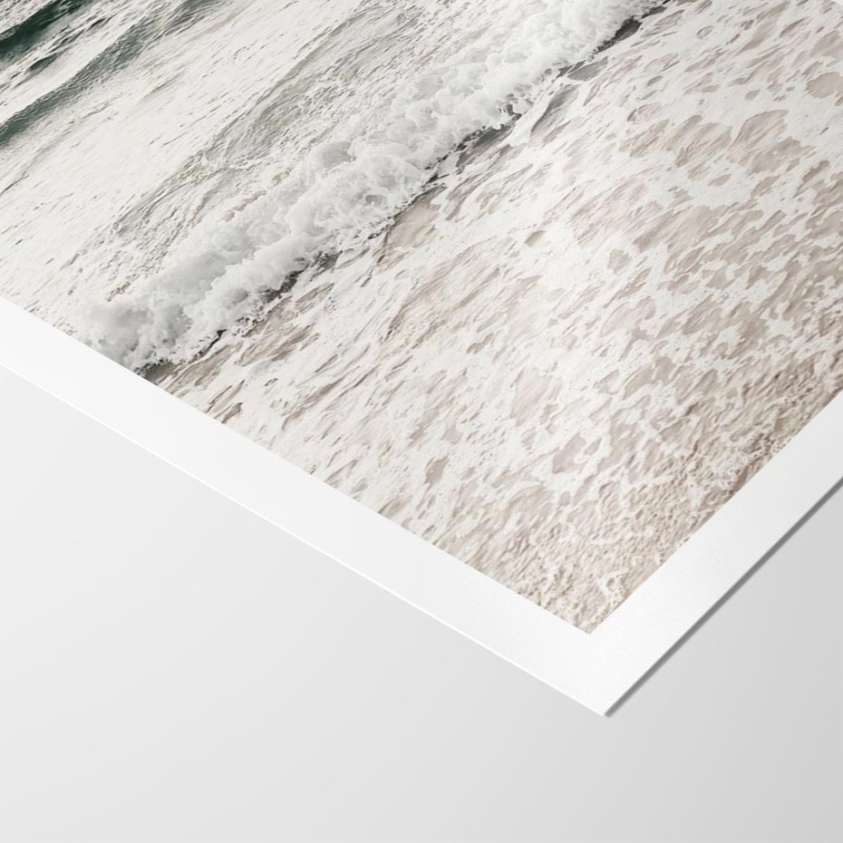 Plakat bez ramy 50x70 - Szarość Morza - morze, fale