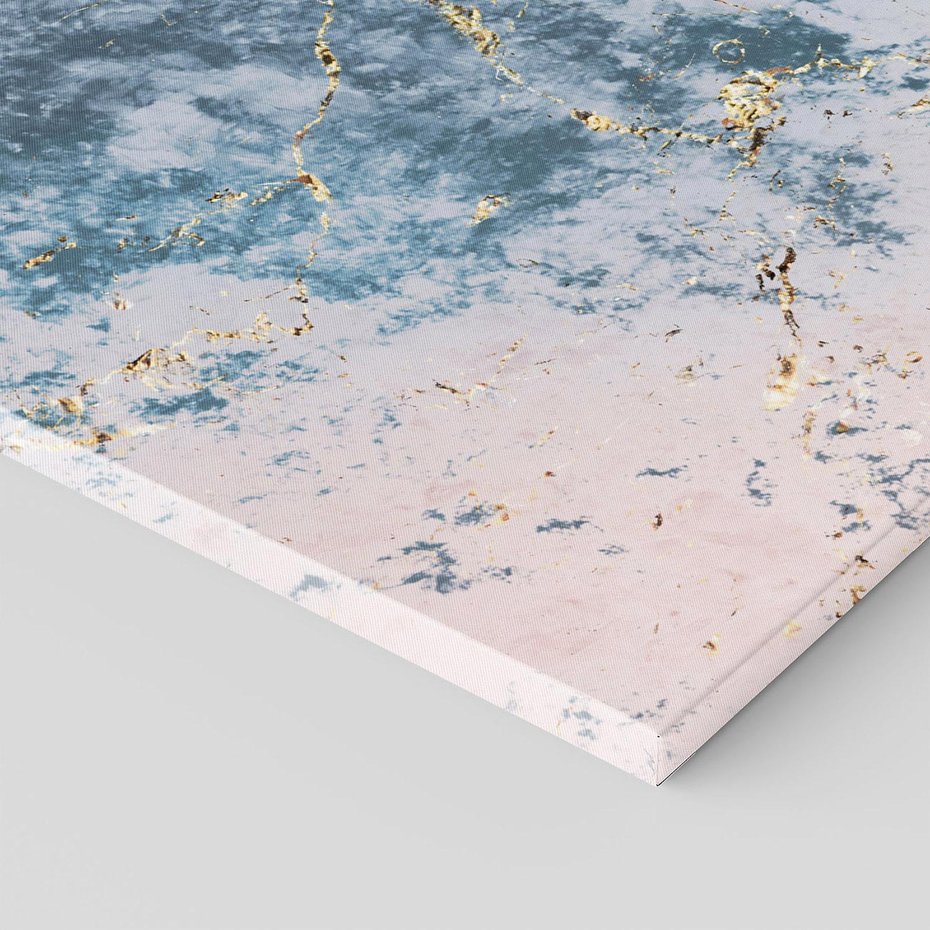 Obraz na płótnie 60x60 - Elegancja i Wyrafinowanie - marmur, złoto