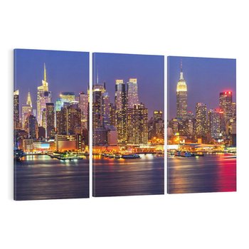 Obraz na płótnie 120x80 - Dusza Ameryki: miasto nieprzespanych nocy - Ameryka, USA
