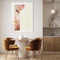 Plakat bez ramy 21x30 - Rozkwitające Marzenia - japońska sztuka, ptak