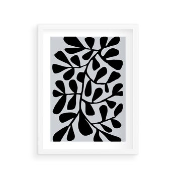 Plakat w ramie 30x40 - Echa Wyobraźni - matisse, sztuka nowoczesna - rama biała