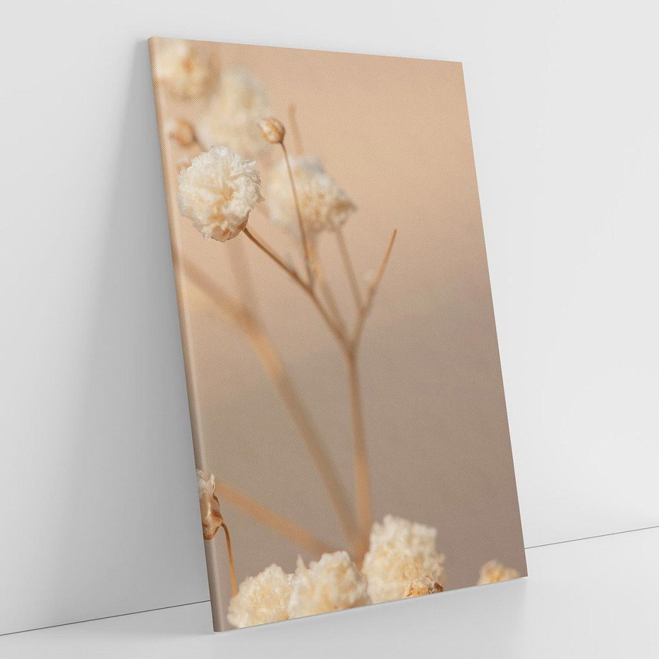 Obraz na płótnie 50x70 - Subtelna gipsówka - gipsówka, suche