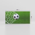 Obraz na płótnie 120x60 - Sportowa rywalizacja - bramka, piłka