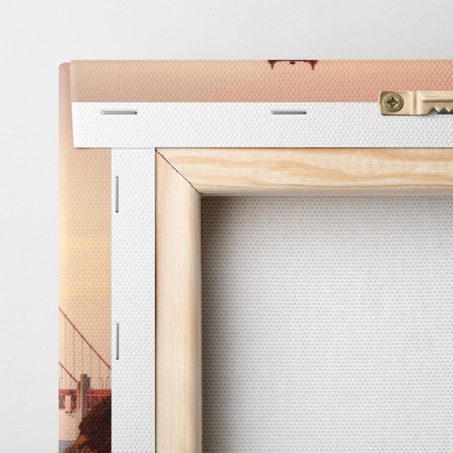 Obraz na płótnie 70x50 - Golden Gate most USA - Golden Gate, most